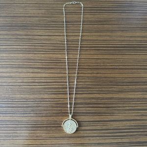 Jay Nicole Designs Gold Medallion Necklace